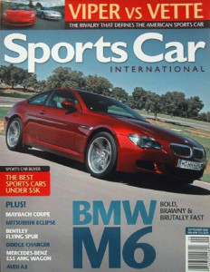 SPORTS CAR INTERNATIONAL 2005 SEPT - CITROEN, VIPER v VETTE,BMW M6, BENTLY SPUR